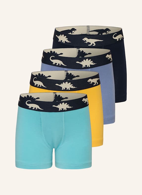 Sanetta 5er-Pack Boxershorts BLAU / TÜRKIS / DUNKELGELB