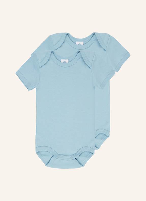 Sanetta 2er-Set Bodies HELLBLAU
