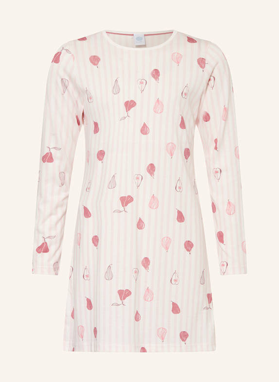Sanetta Nachthemd WEISS/ HELLROSA