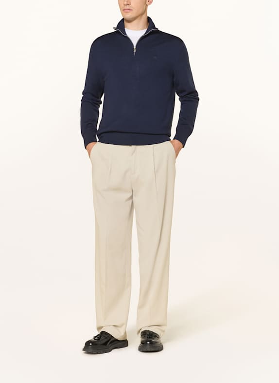 Calvin Klein Half-zip sweater DARK BLUE