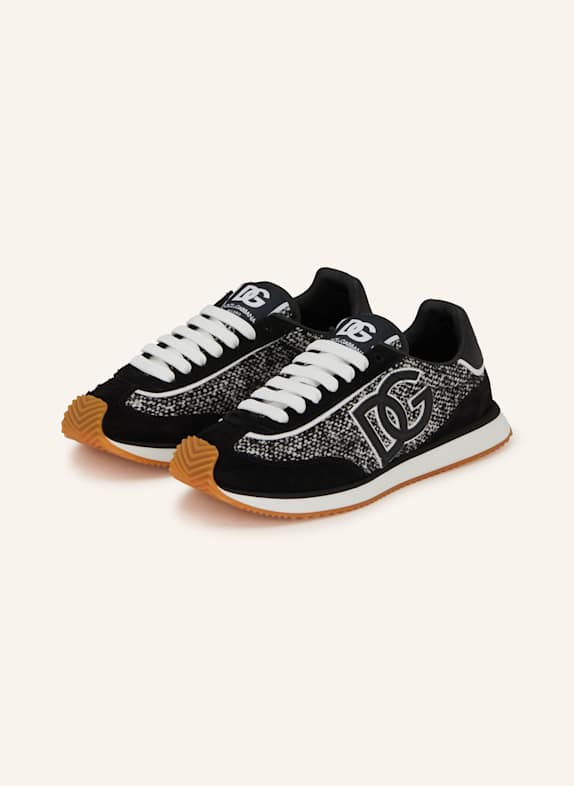 DOLCE & GABBANA Sneaker ARIA SCHWARZ / WEISS
