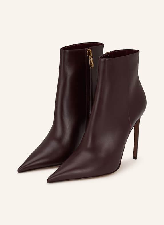 DOLCE & GABBANA Stiefeletten DUNKELROT