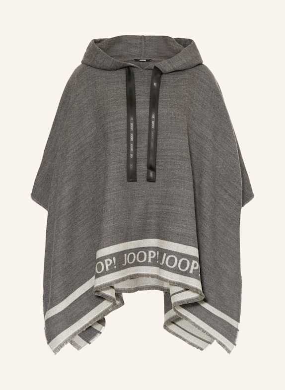 JOOP! Poncho GRAY/ WHITE