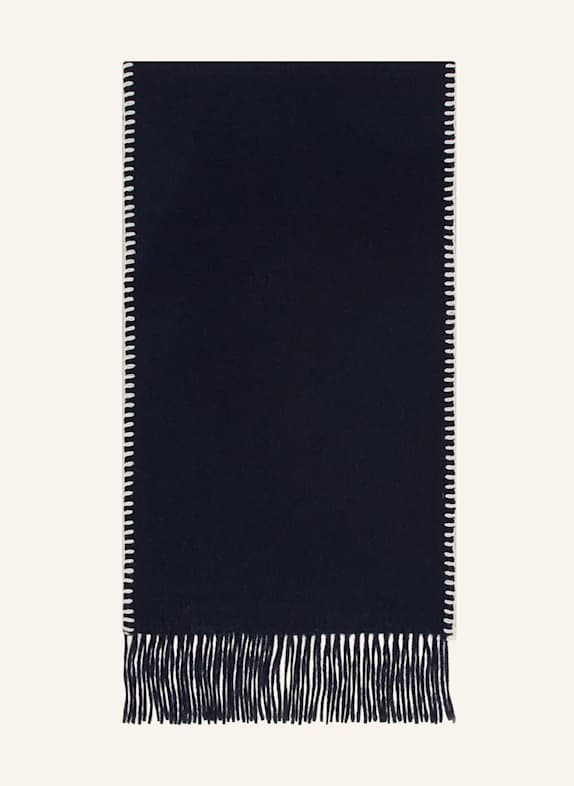 JOOP! Schal ADAMA DUNKELBLAU / WEISS