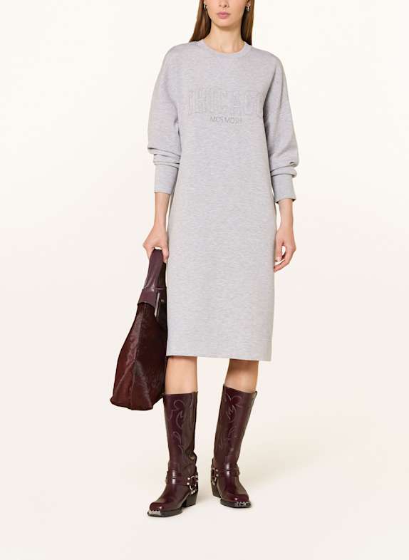 MOS MOSH Sweatkleid MMRENZI GRAU