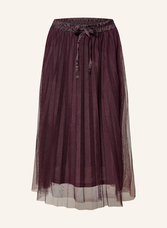 MORE & MORE Tüllrock DUNKELLILA