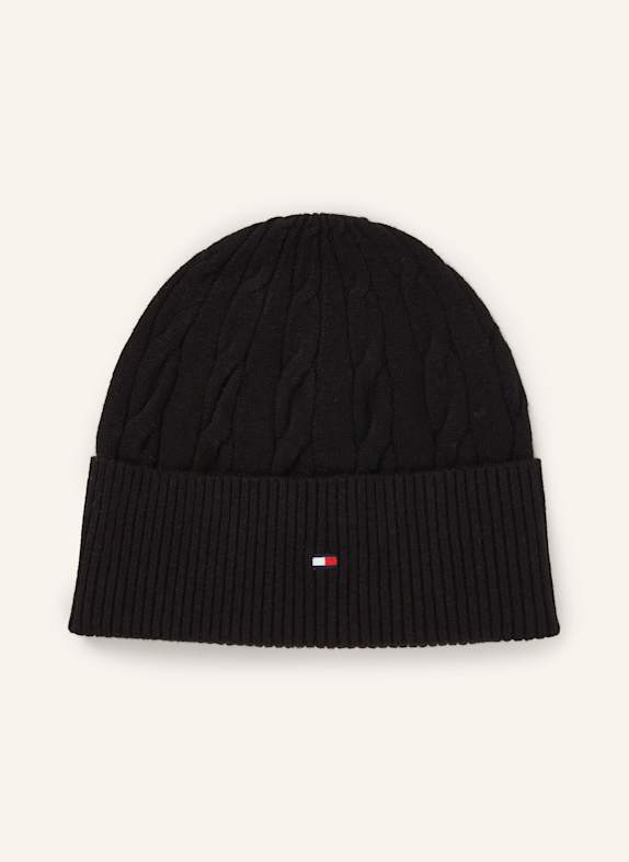 TOMMY HILFIGER Mütze SCHWARZ