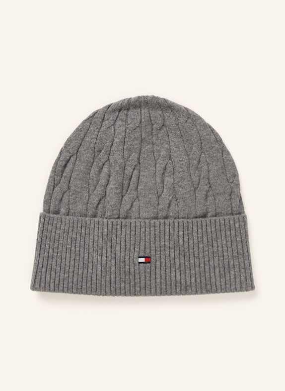 TOMMY HILFIGER Mütze GRAU
