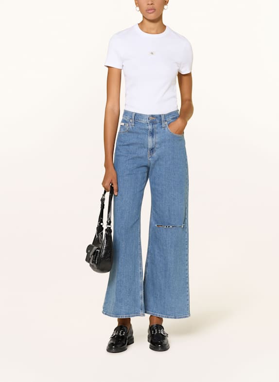 Calvin Klein Jeans Wide Leg Jeans BLAUW