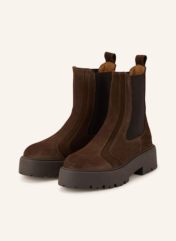 COPENHAGEN STUDIOS Chelsea-Boots CPH715 BRAUN