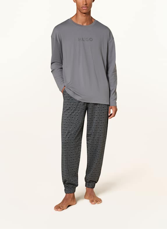 HUGO Pyjamas JIM MÖRKGRÅ / SVART