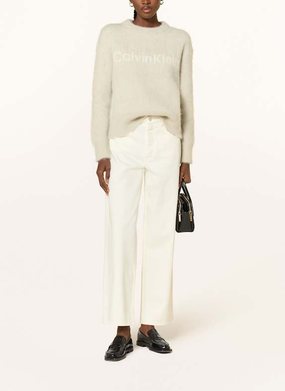 Calvin Klein Sweater with alpaca BEIGE
