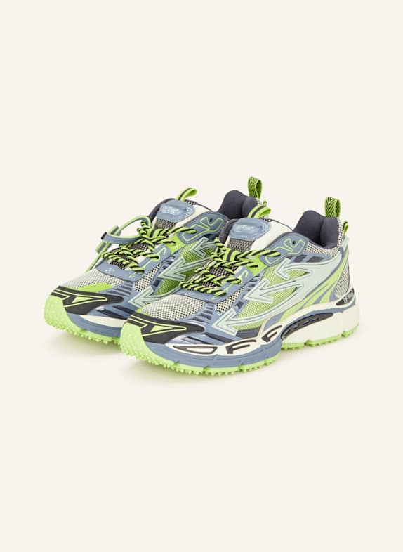 Off-White Sneaker BE RIGHT BACK HELLGRÜN / MINT / BLAUGRAU