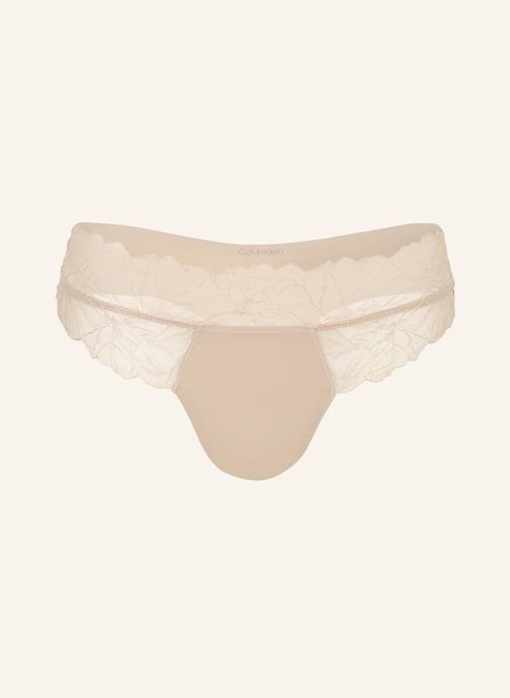 Calvin Klein String PERFECTLY FIT LACE NUDE