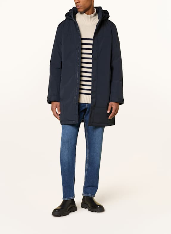TOMMY HILFIGER parka ALBASTRU ÎNCHIS