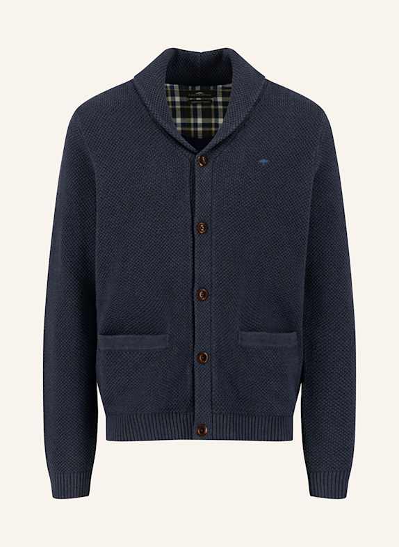 FYNCH-HATTON Strickjacke DUNKELBLAU