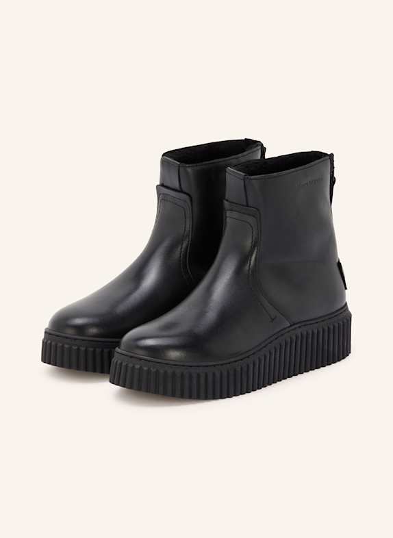 Marc O'Polo Plateau-Stiefelette BIANCA SCHWARZ