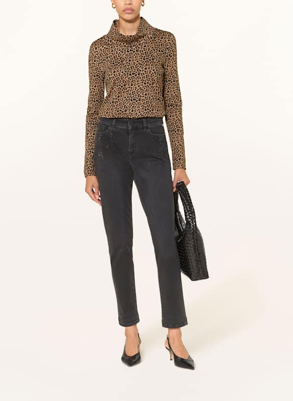 MARC CAIN Longsleeve BRAUN / DUNKELBRAUN