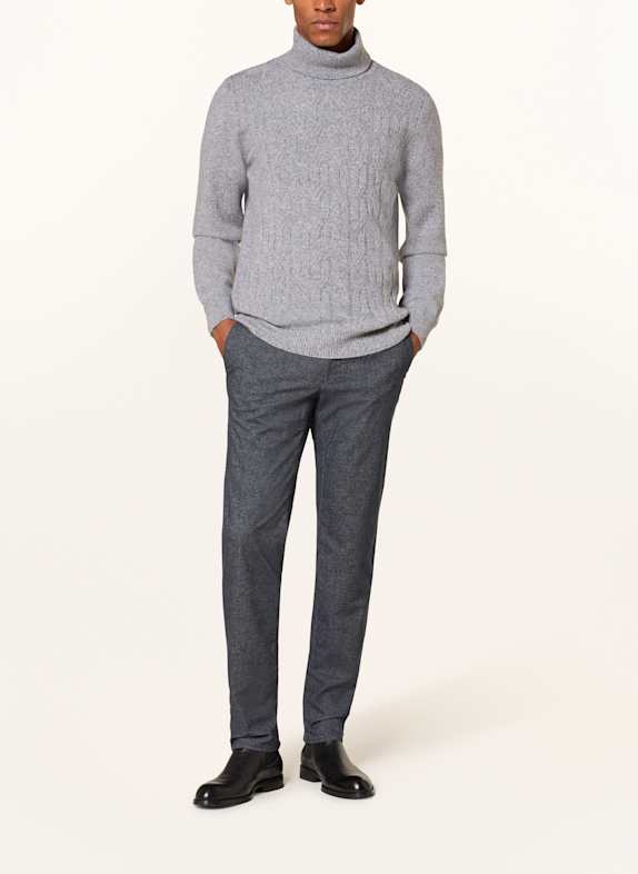 BRAX Pantaloni chino FABIO Modern Fit ALBASTRU ÎNCHIS / GRI