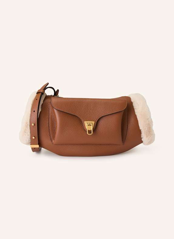 COCCINELLE Umhängetasche BEAT ARCTIC BRAUN