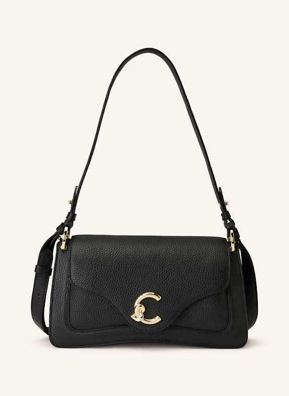 COCCINELLE Schultertasche SCHWARZ