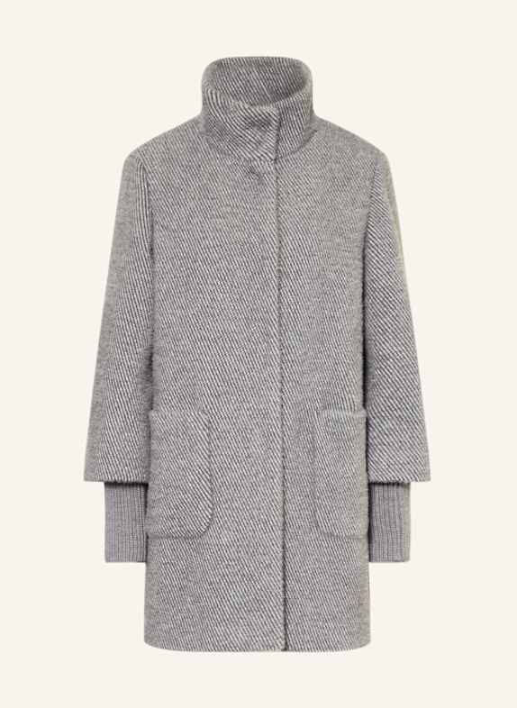 s.Oliver BLACK LABEL Kabát ŠEDÁ