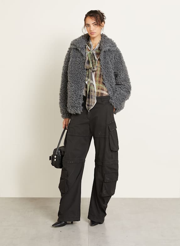 Acne Studios cargobroek ZWART