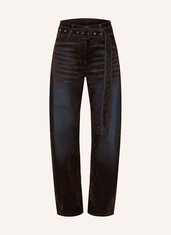 Acne Studios Barrel Jeans DUNKELBLAU / DUNKELBRAUN