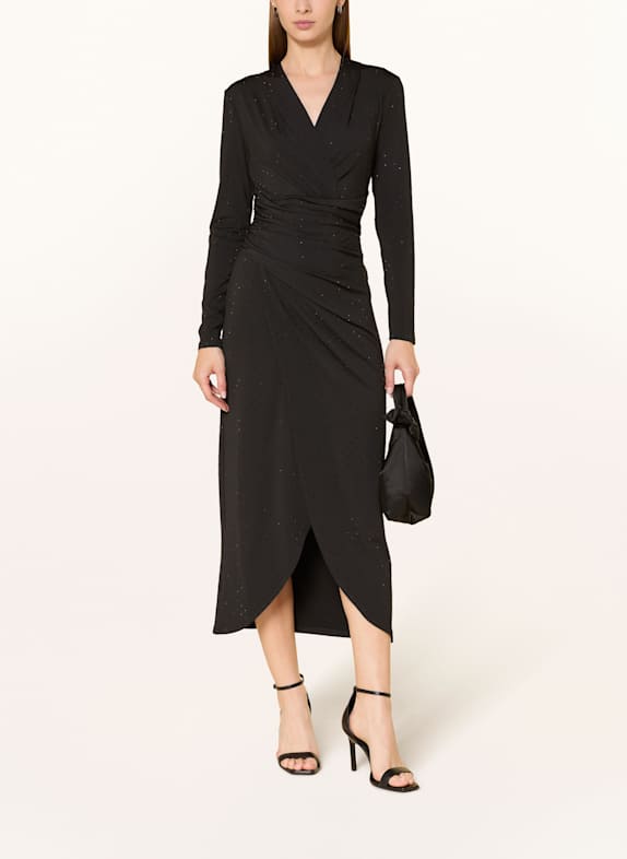 V by Vera Mont Abendkleid mit Schmucksteinen SCHWARZ