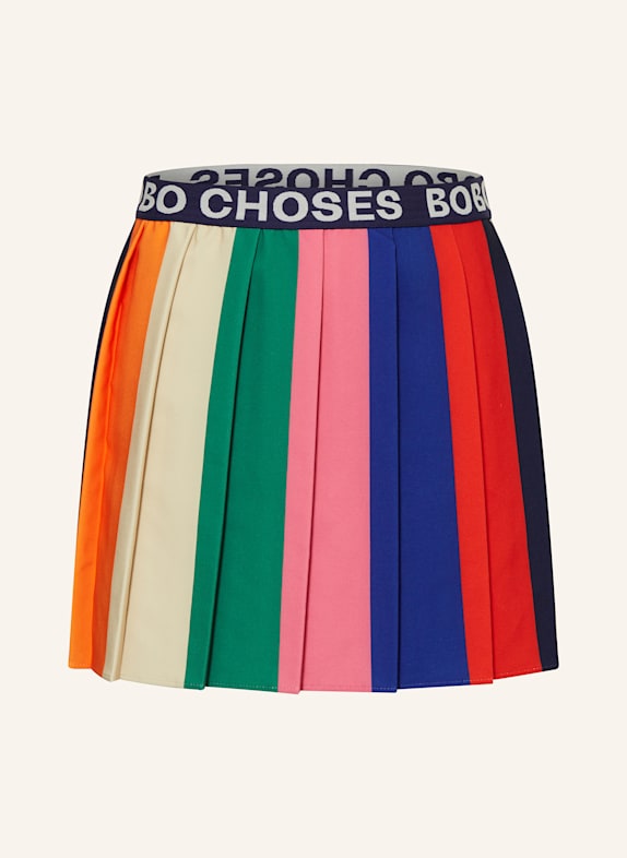 BOBO CHOSES Plisowana spódnica NIEBIESKI/ POMARAŃCZOWY/ ZIELONY