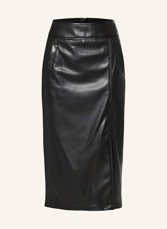 SPORTALM Rock in Lederoptik SCHWARZ