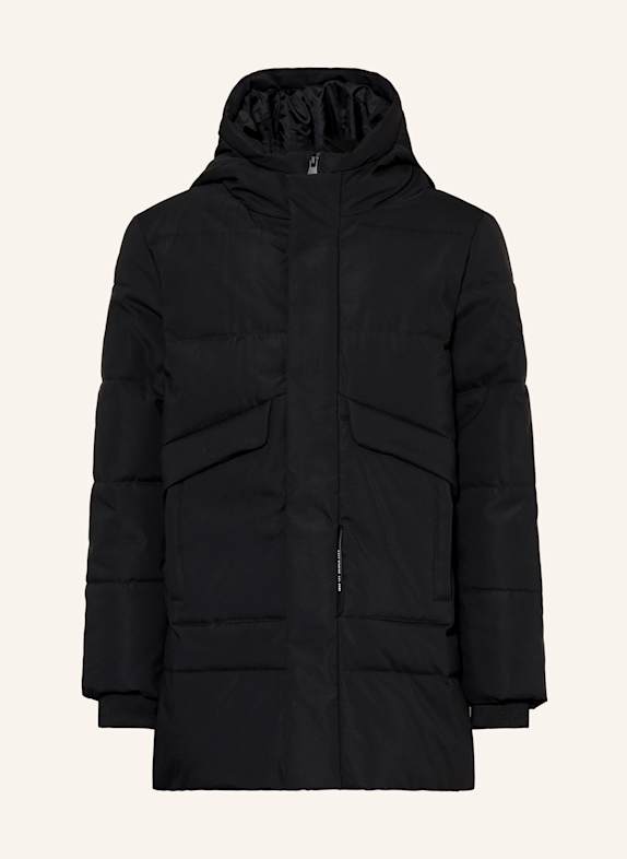 s.Oliver RED Prošívaný kabát ČERNÁ