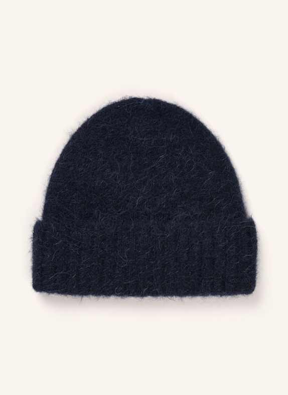 SAMSØE  SAMSØE SAJEANNE hat with alpaca DARK BLUE