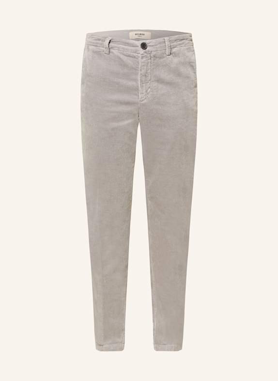 MOS MOSH Gallery Spodnie sztruksowe MMGHUNT regular fit JASNOCZARY