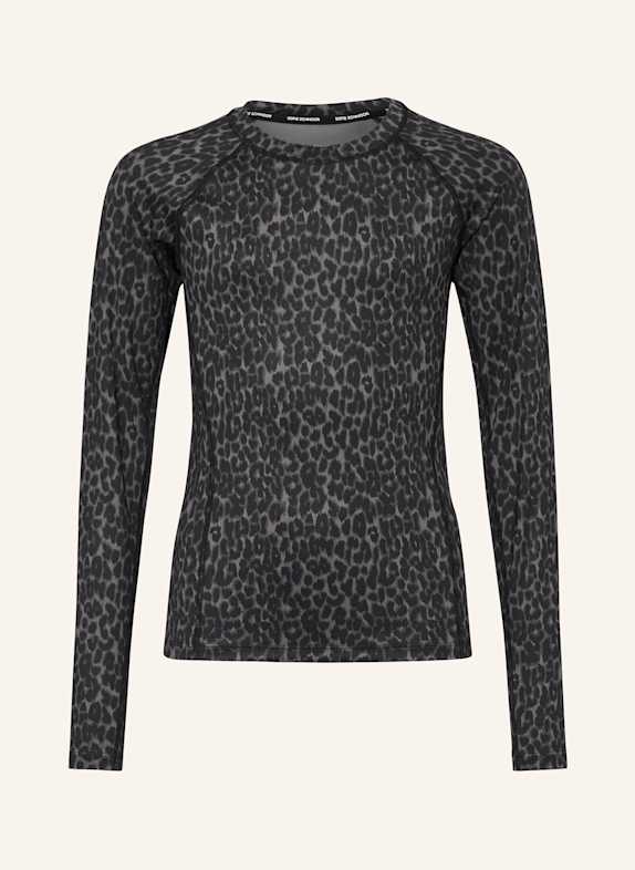 SOFIE SCHNOOR Longsleeve KATHERINESY SCHWARZ / GRAU