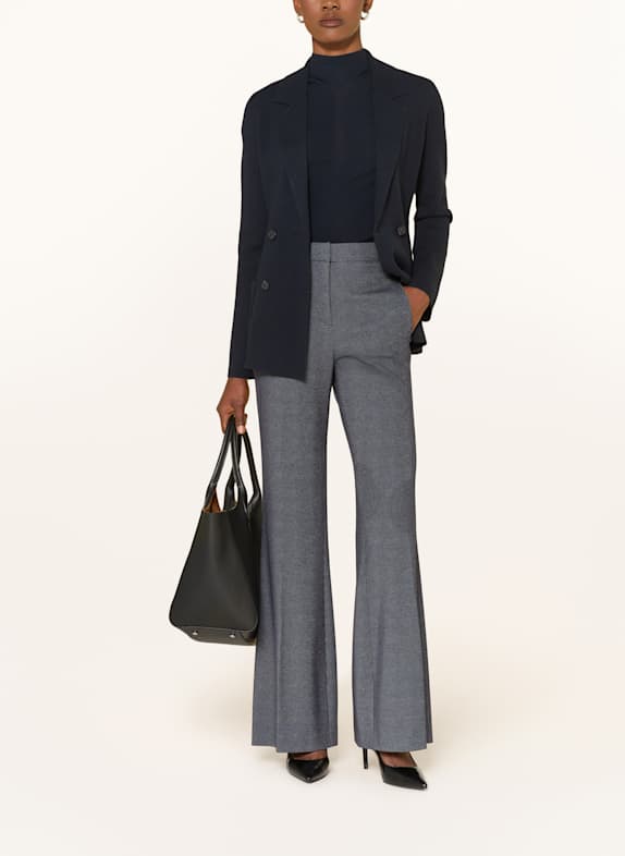 BOSS Marlene-broek TALIA DONKERBLAUW / LICHTBLAUW