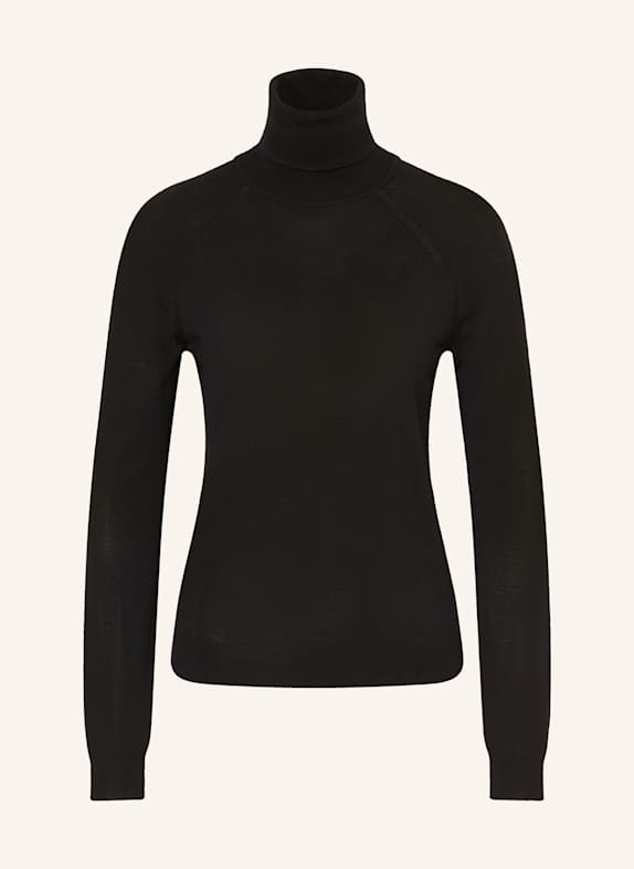 BOSS Rollkragenpullover FRIZANI SCHWARZ