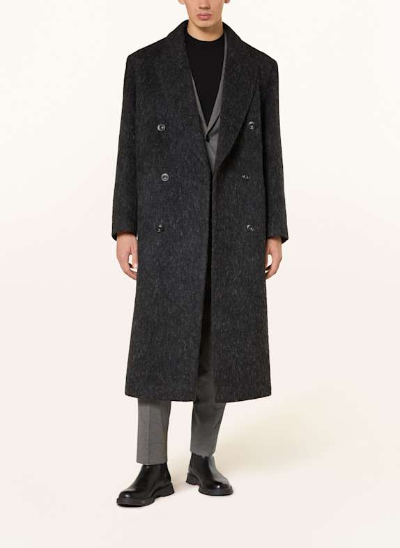 HUGO Wollmantel MANUS SCHWARZ