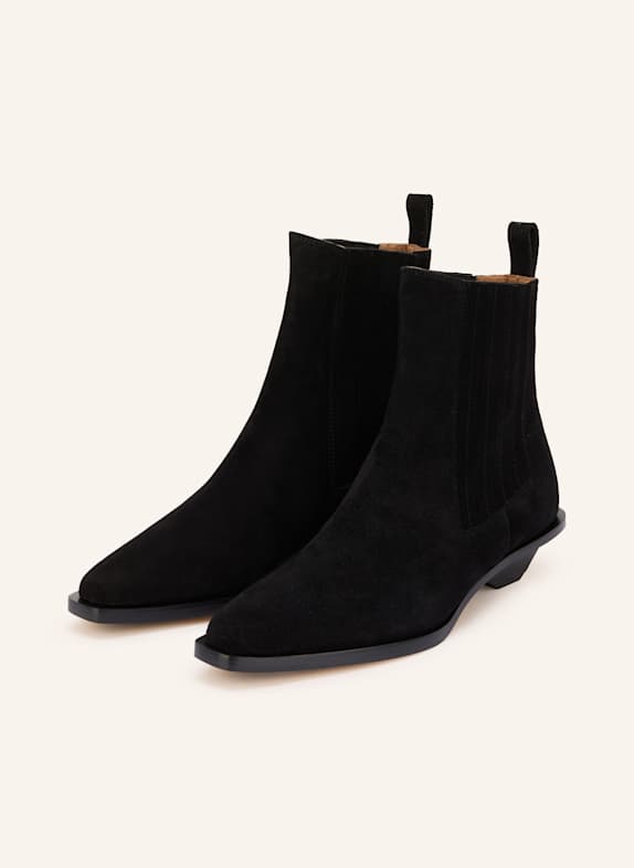 Flattered Botki INDIGO CZARNY