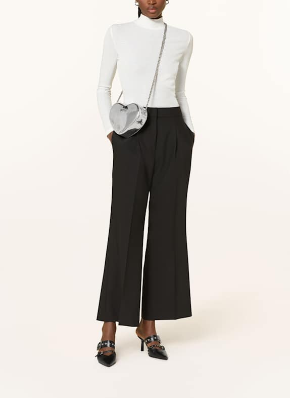 HUGO Longsleeve DRISILA met pailletten WIT