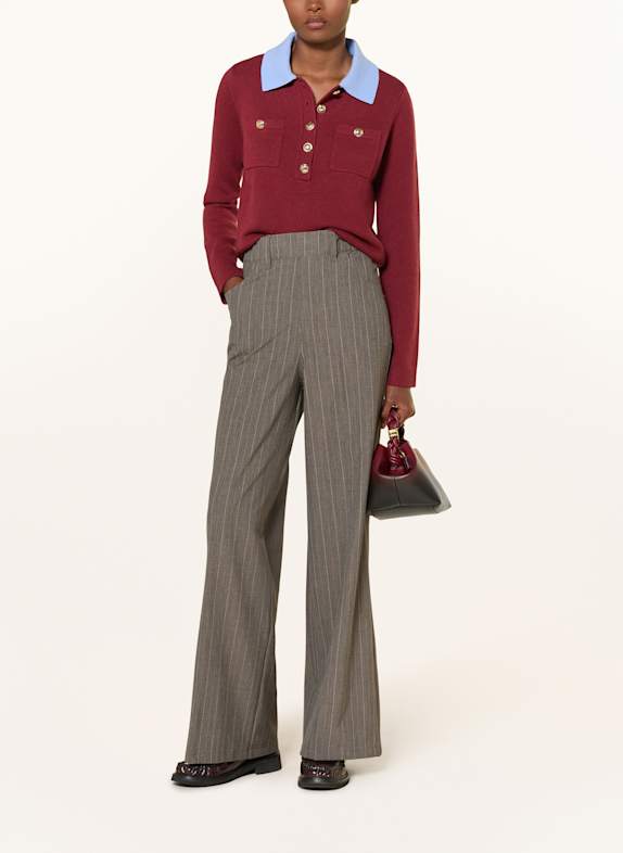 MRS & HUGS marlene broek TAUPE / ECRU
