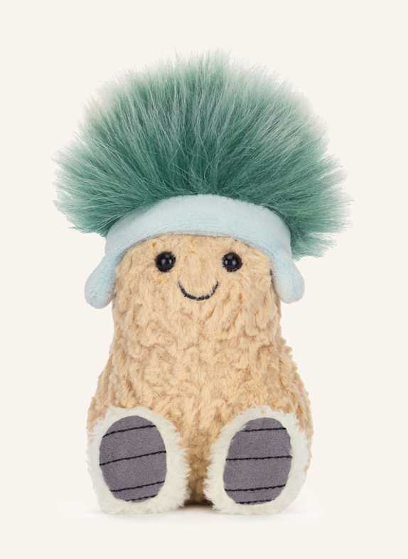 Jellycat Peluche AMUSEABLES PEANUT APRES SKI BEIGE/ TURQUOISE