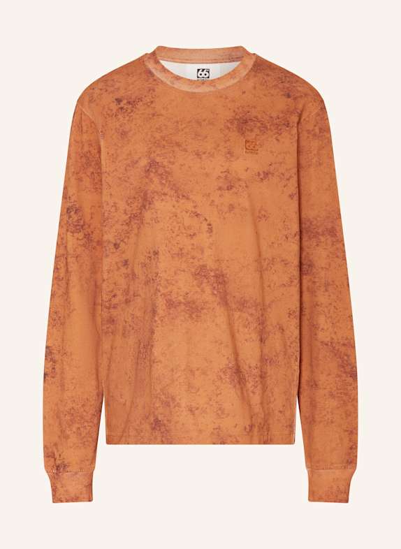 66°NORTH Longsleeve DYNGJA ORANGE / DUNKELLILA