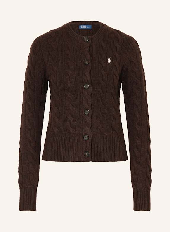 POLO RALPH LAUREN Cardigan DARK BROWN