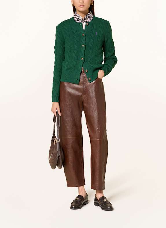 POLO RALPH LAUREN Strickjacke DUNKELGRÜN