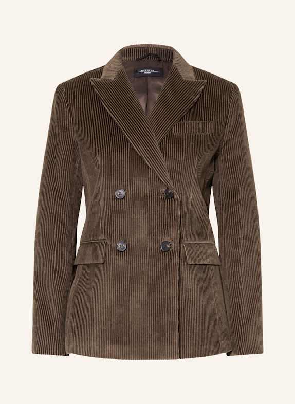 WEEKEND Max Mara Blazer KATANGA aus Cord TAUPE