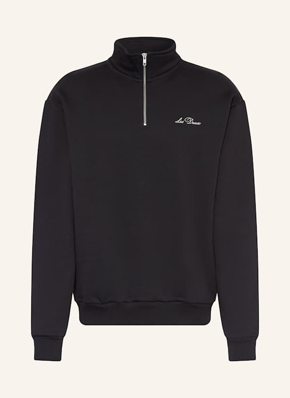 LES DEUX Sweat-Troyer CREW SCHWARZ