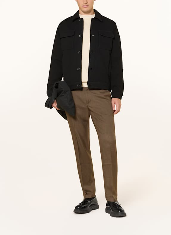 LES DEUX Pantalon de costume COMO coupe classique 826 TEAK