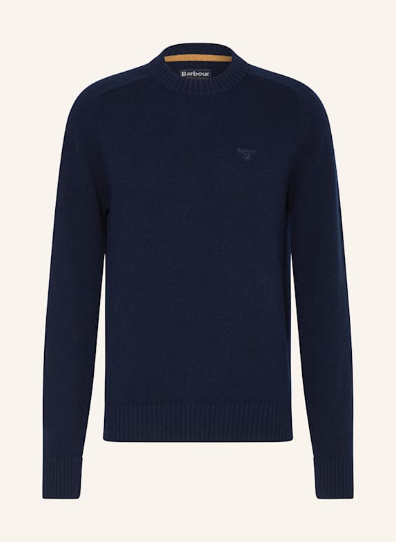 Barbour Sweter GRANATOWY