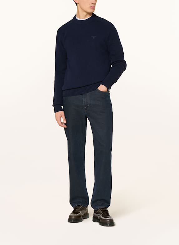 Barbour trui DONKERBLAUW